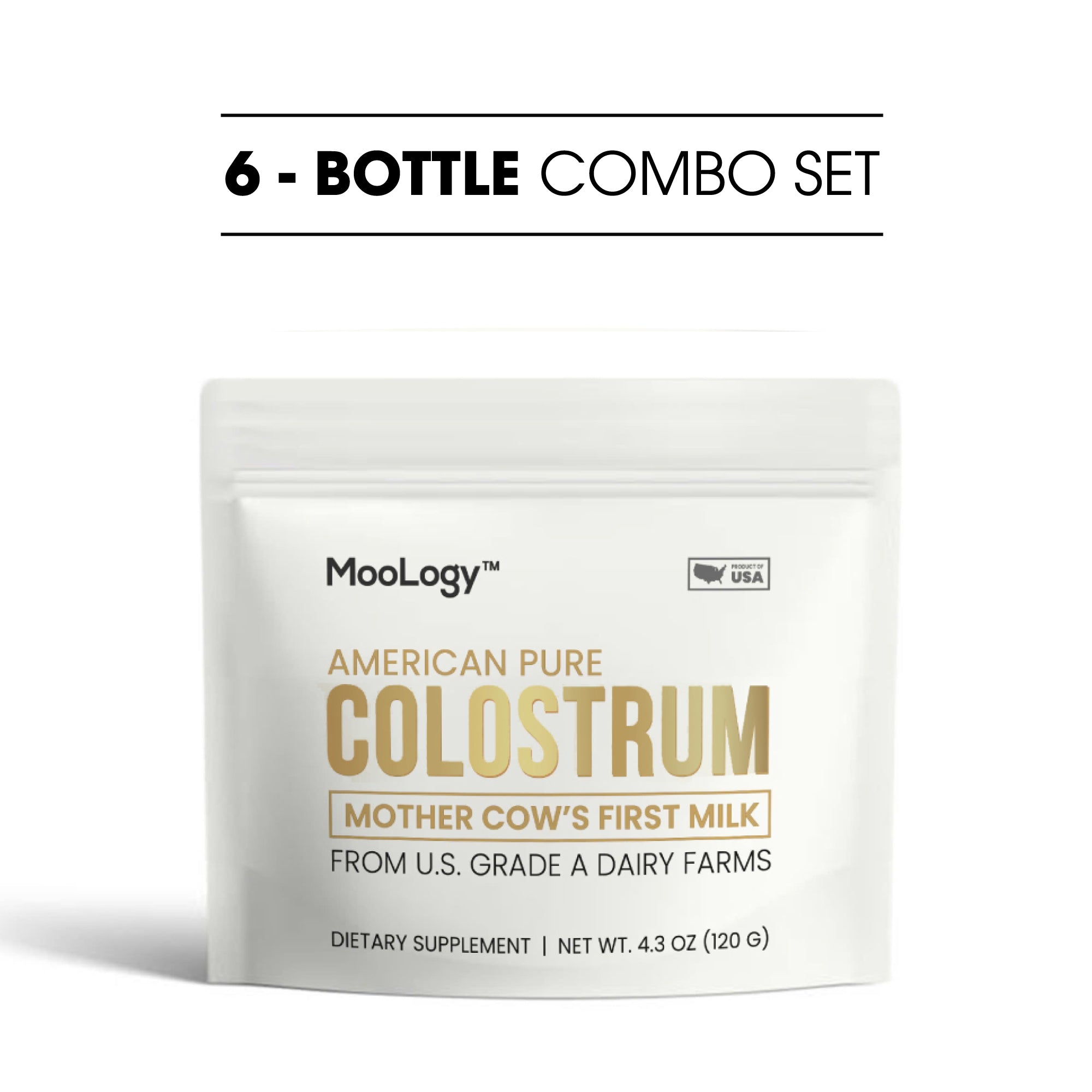 Moology™ Colostrum (6-Bottle Combo Set)