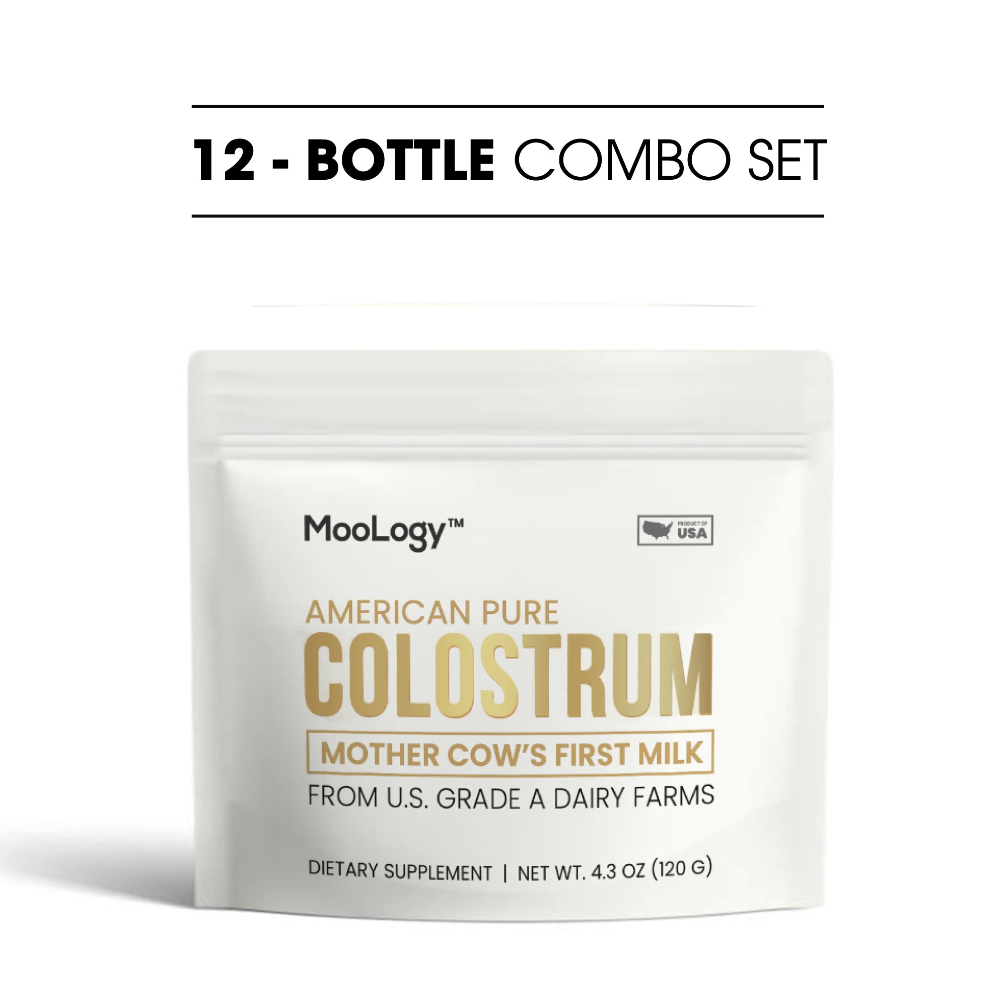 Moology™ Colostrum (12-Bottle Combo Set)
